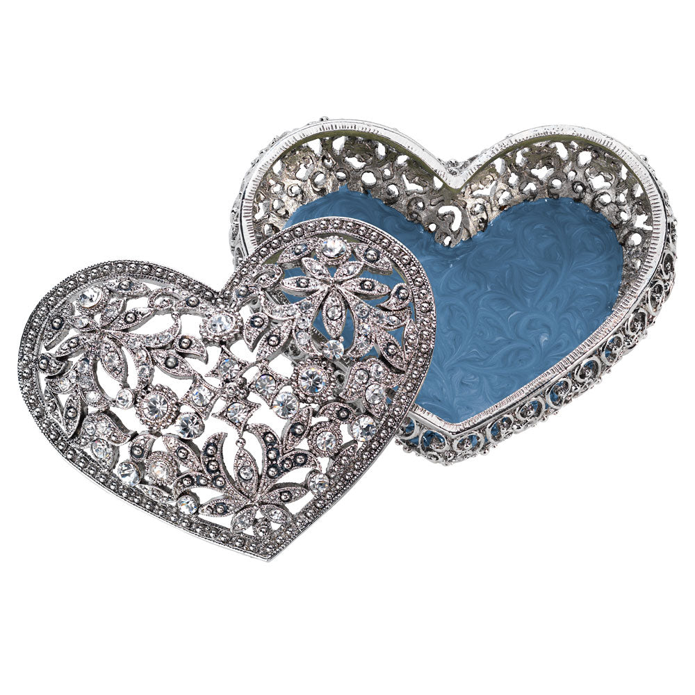 Heart Box, Silver by Olivia online Riegel