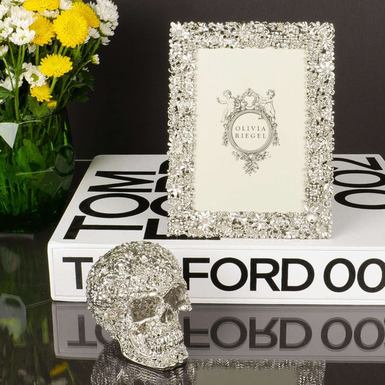 Everleigh Skull Box - Silver