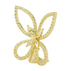 Gold Papillon Figurine