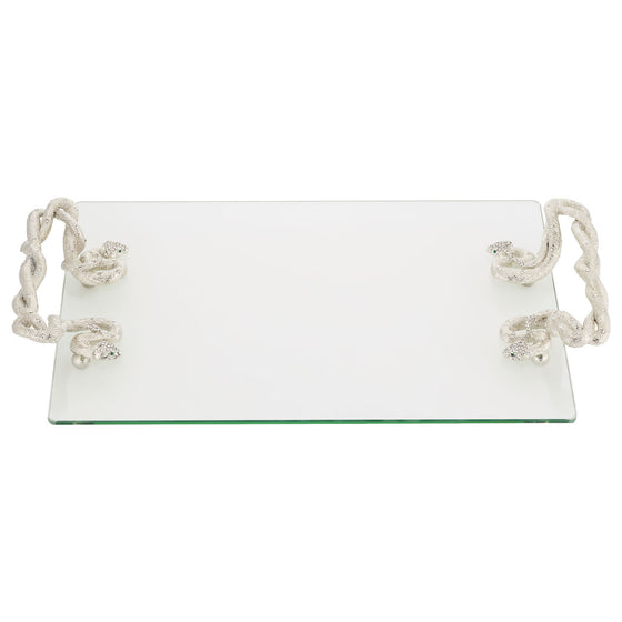 Serpentina Glass Tray